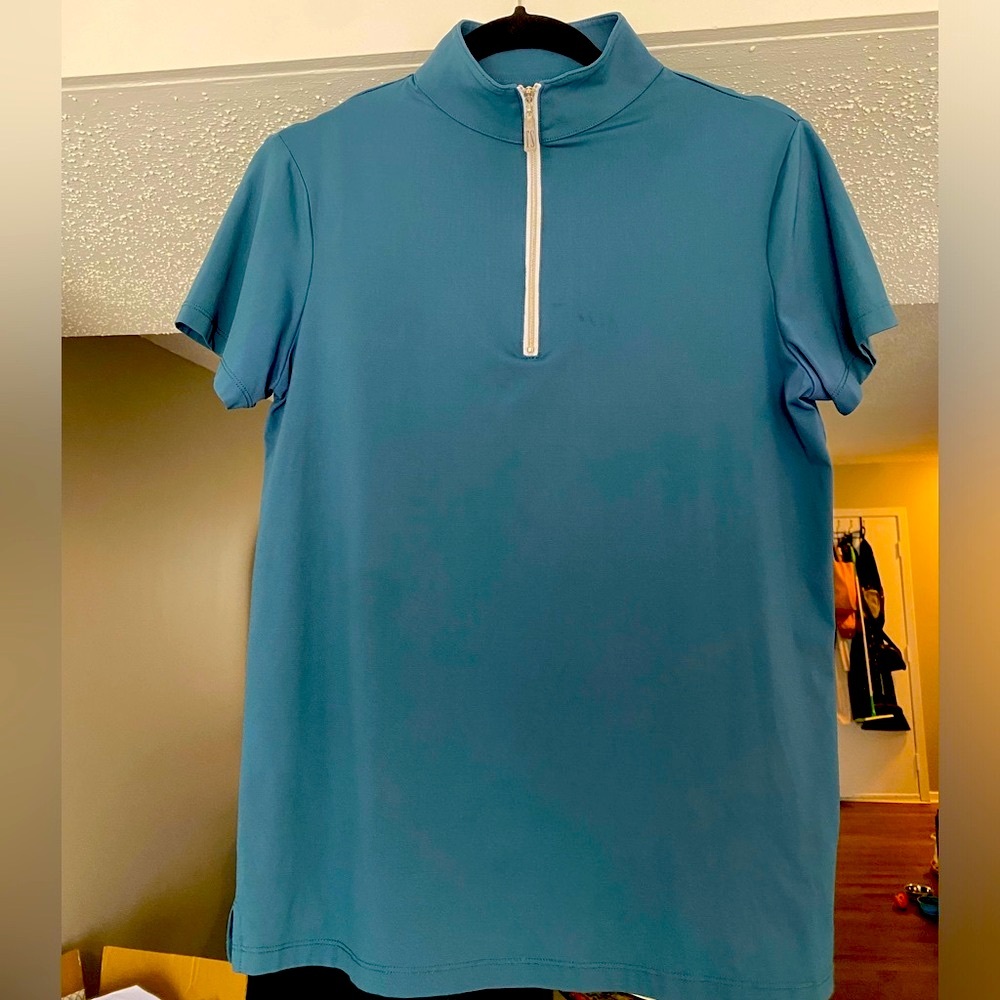 Tailored Sportsman Equestrian Dark Teal SS EUC
